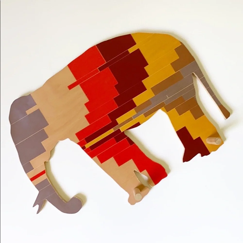 The Land of Nod | Children’s Elephant wood hanger